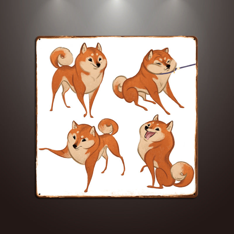 Quadro Cane Dipinto a Mano