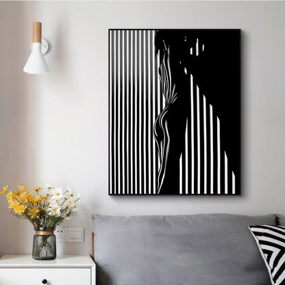Quadro Donna B/N