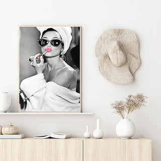 Quadro Donna B/N