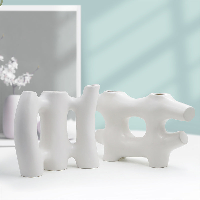 Vaso fiore ceramica