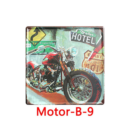Cartello Latta Vintage