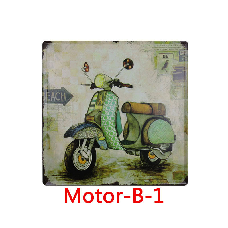 Cartello Latta Vintage