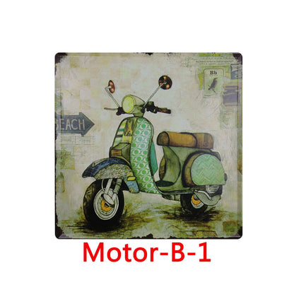 Cartello Latta Vintage