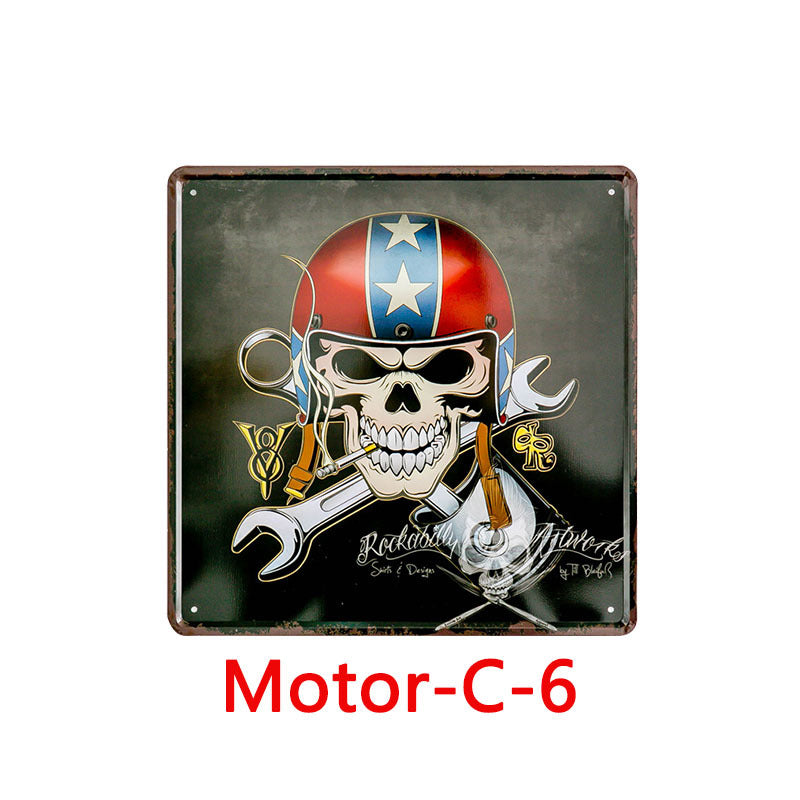 Poster metallo vintage