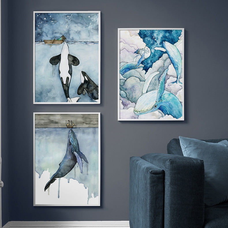 Poster animale acquerello