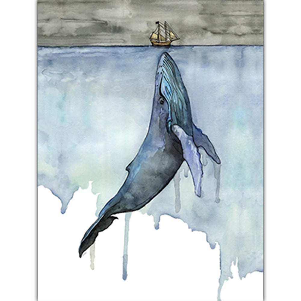 Poster animale acquerello