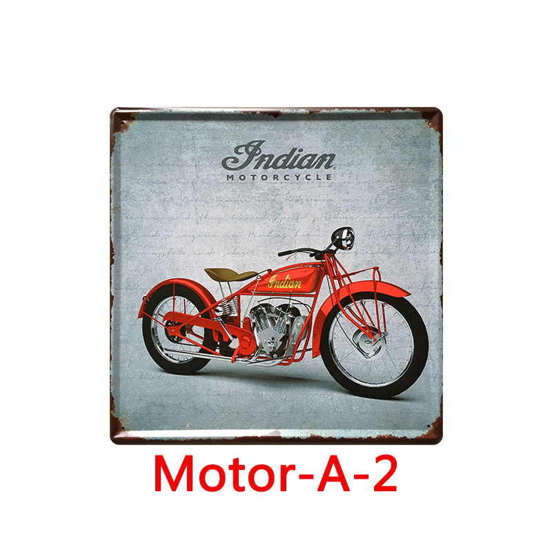 Quadro vintage in latta