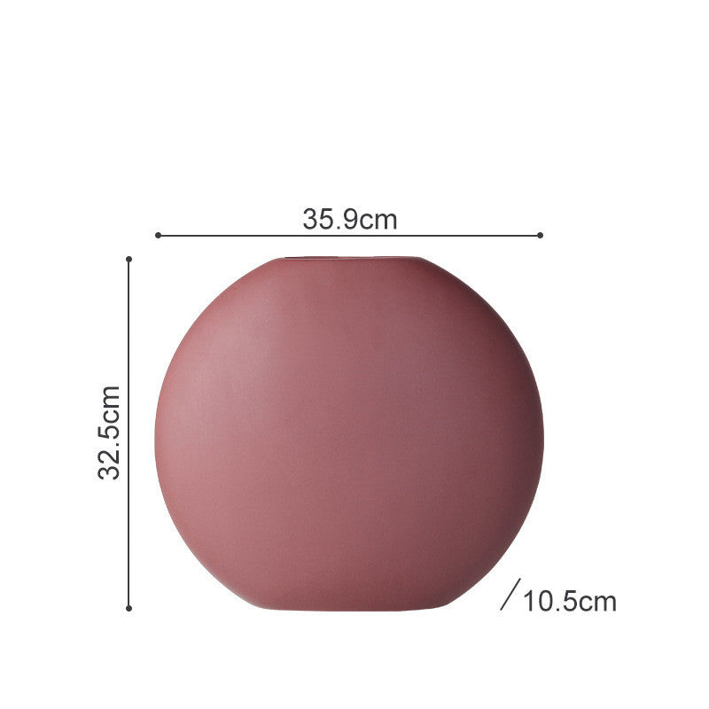 Vaso ceramica tondo