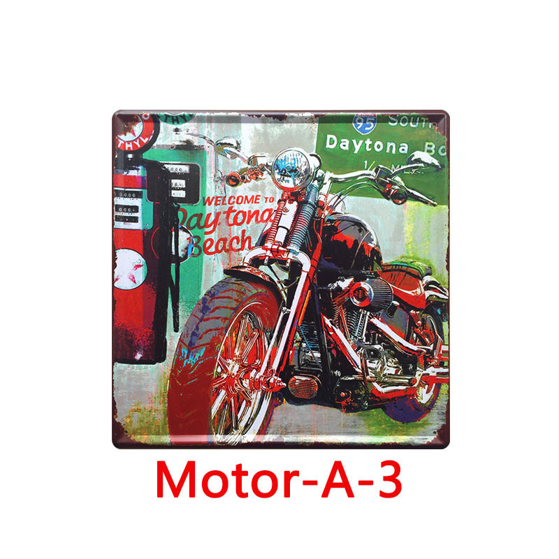 Quadro vintage in latta