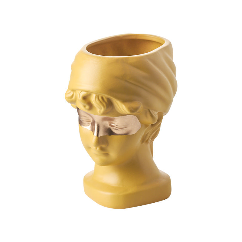Vaso ragazza ceramica
