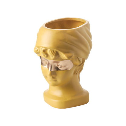 Vaso ragazza ceramica