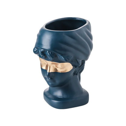 Vaso ragazza ceramica
