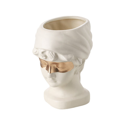 Vaso ragazza ceramica