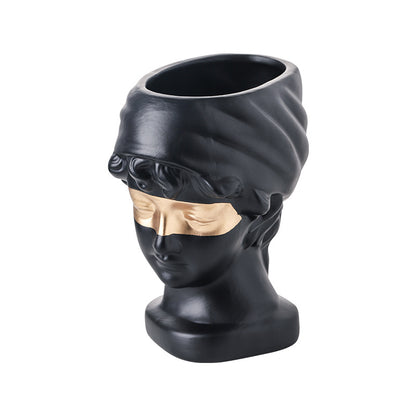 Vaso ragazza ceramica
