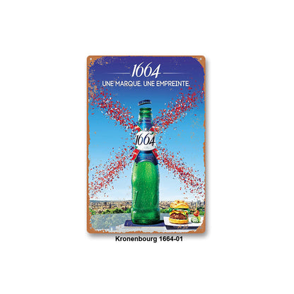 Quadro vintage birra