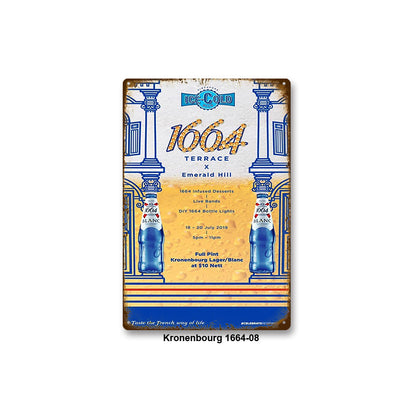 Quadro vintage birra