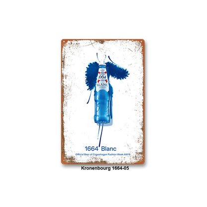 Quadro vintage birra