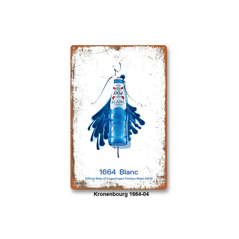 Quadro vintage birra