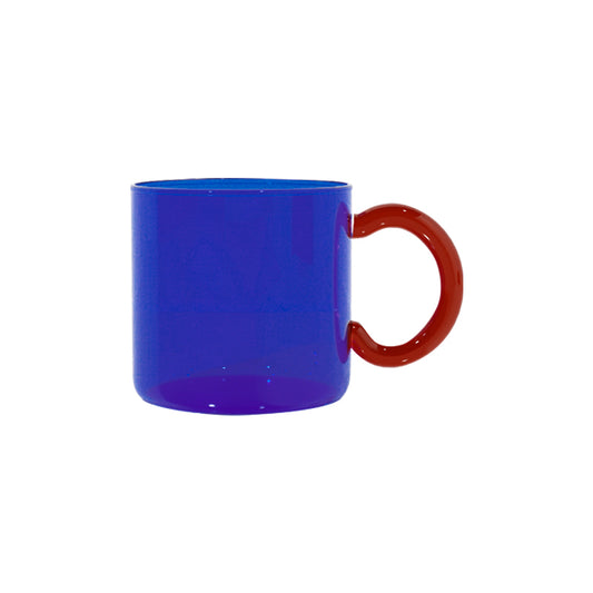 Tazza vetro colori