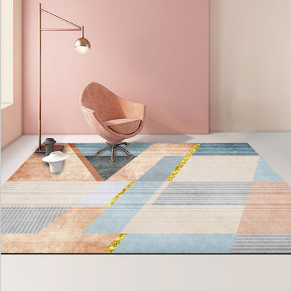 Tappeto geometrico moderno