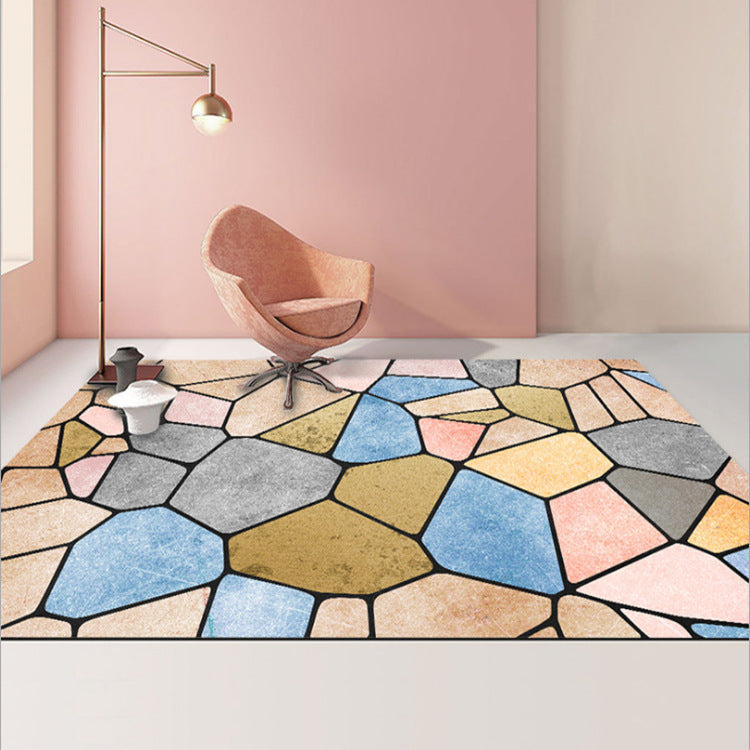 Tappeto geometrico moderno