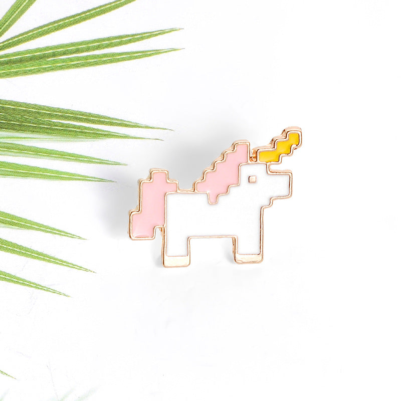Spilla Unicorno Mosaico