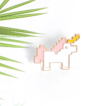 Spilla Unicorno Mosaico
