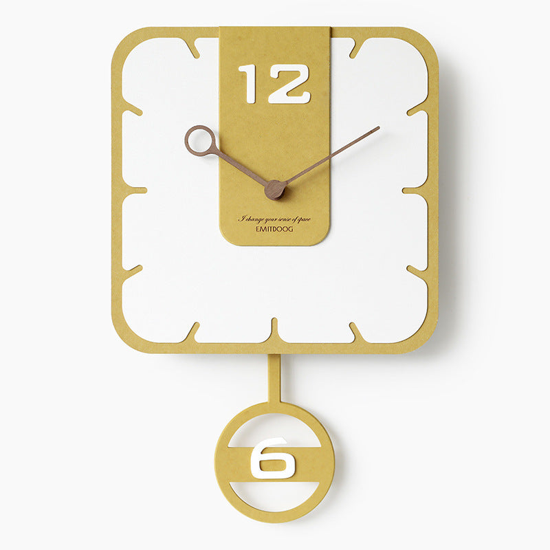 Orologio da parete Quadrato art déco