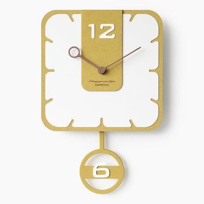 Orologio da parete Quadrato art déco