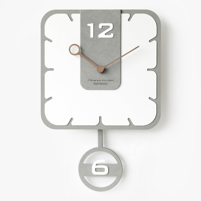 Orologio da parete Quadrato art déco