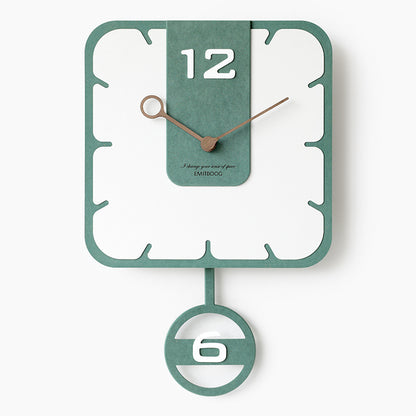 Orologio da parete Quadrato art déco