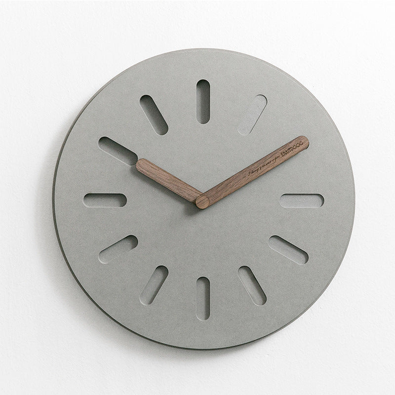 Orologio da parete Cemento industriale