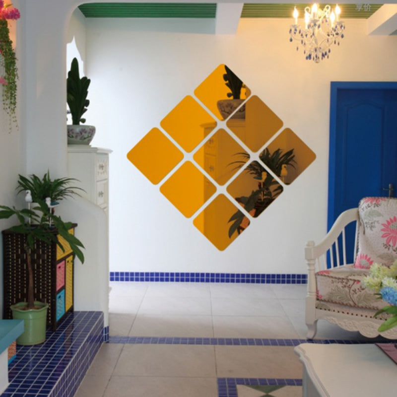 Piastrelle specchio mosaico 3D