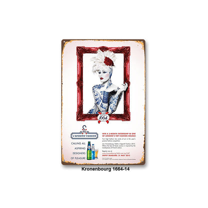 Adesivo murale Birra vintage