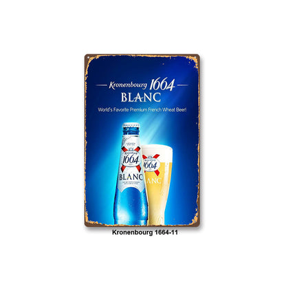 Adesivo murale Birra vintage