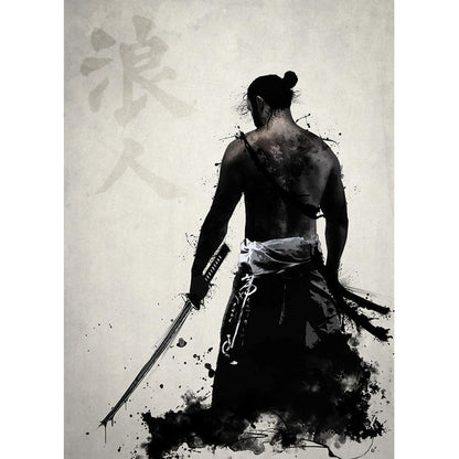 Quadro Samurai Giapponese