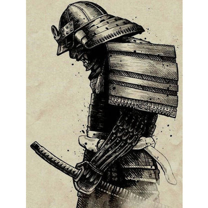 Quadro Samurai Giapponese