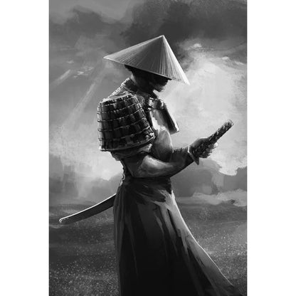 Quadro Samurai Giapponese