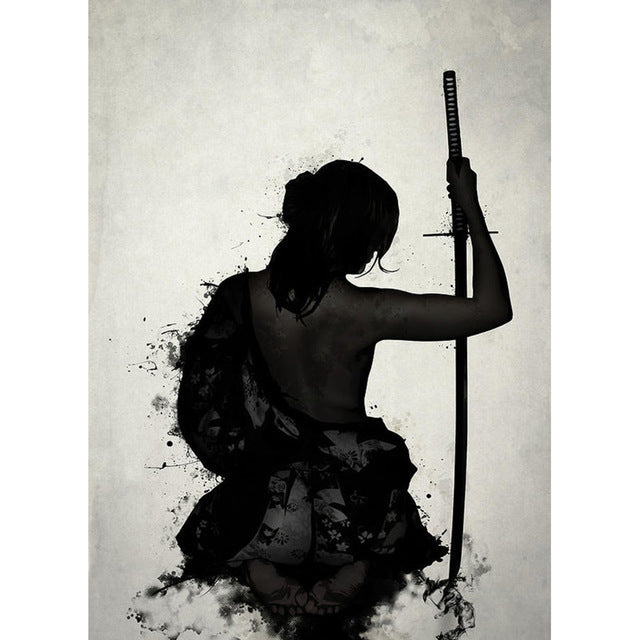 Quadro Samurai Giapponese