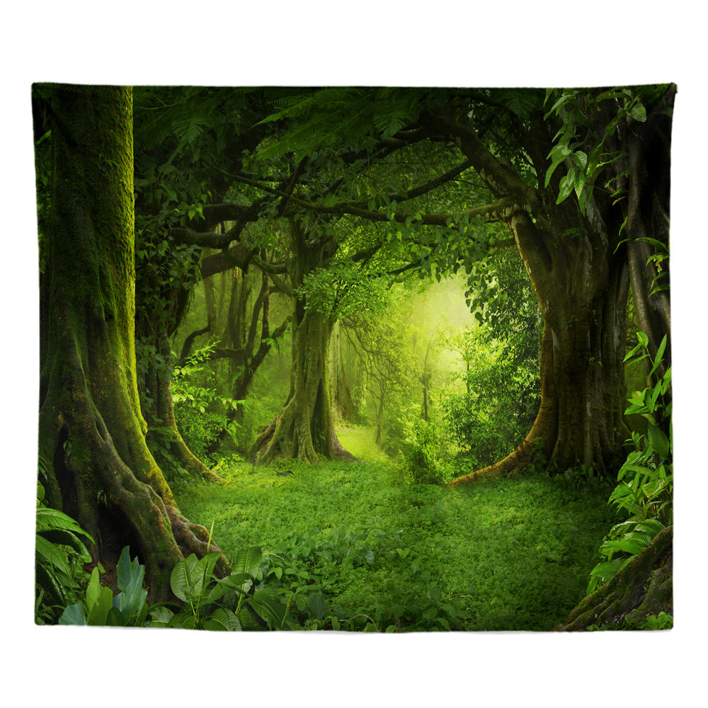 Quadro foresta verde