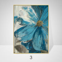 Quadro astratto fiori