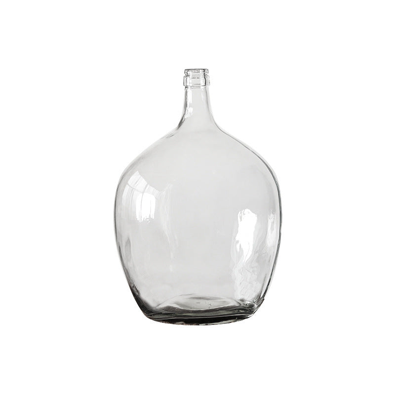 Vaso vetro trasparente
