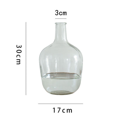 Vaso vetro trasparente
