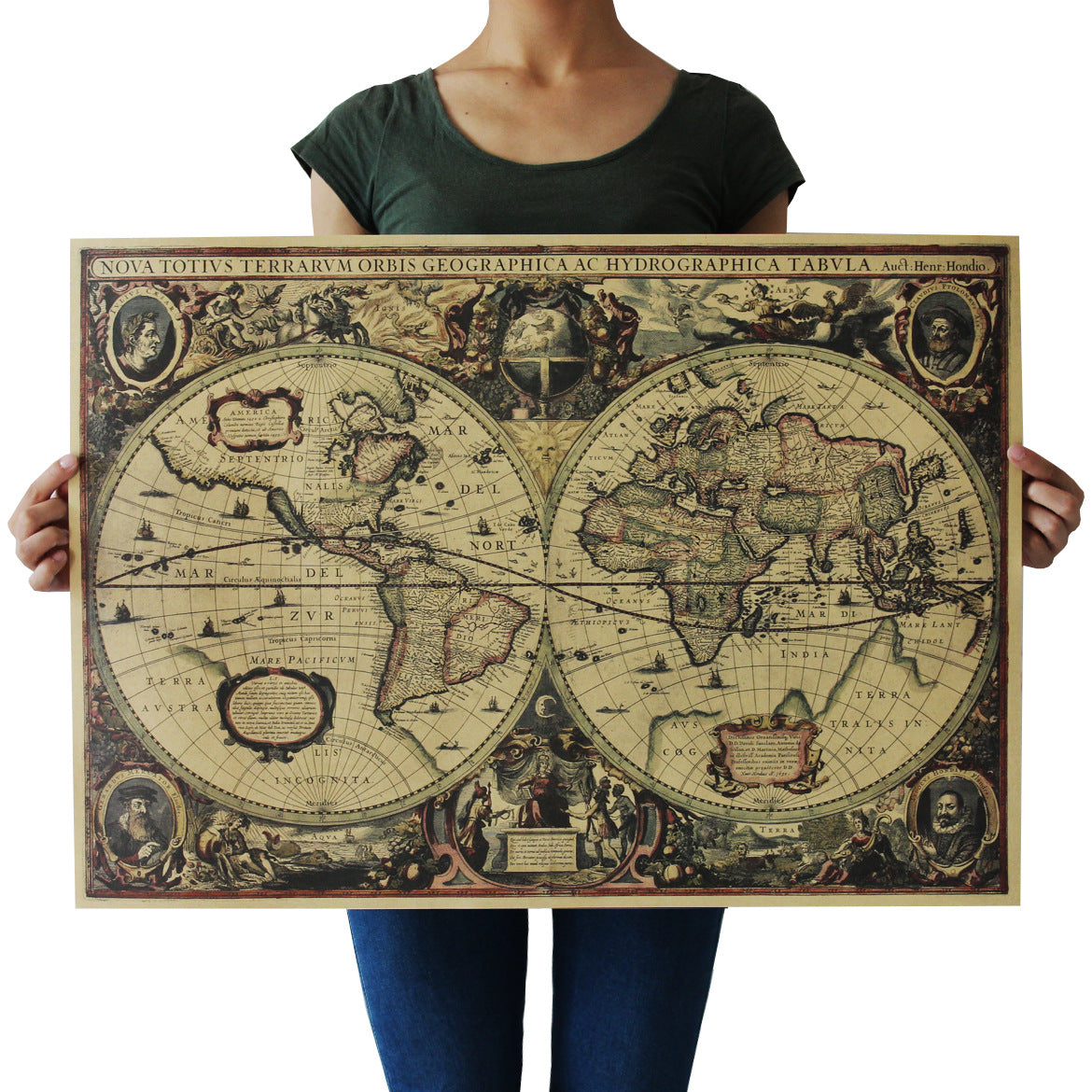 Poster Cottage inglese con giardino