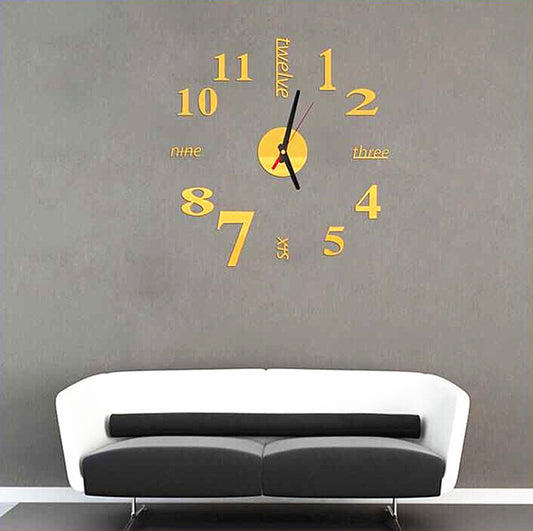 Orologio da parete Numeri caotici