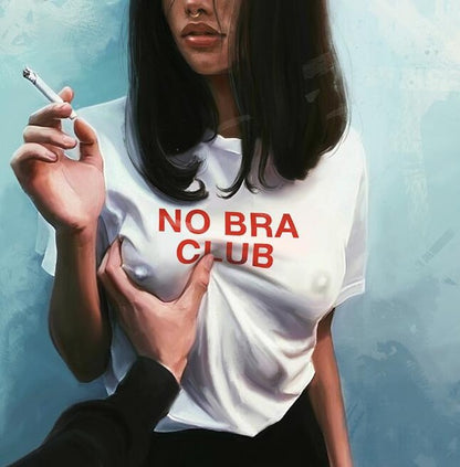 Quadro Ragazza Astratta