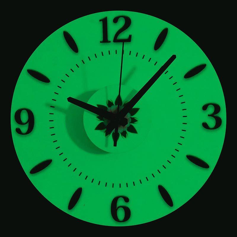 Orologio da parete Neon luminescenti