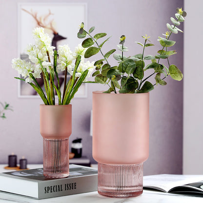 Vaso cristallo satinato