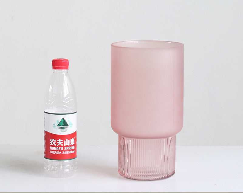 Vaso cristallo satinato