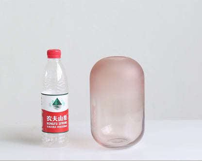 Vaso cristallo satinato